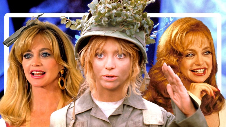 The faces of Goldie Hawn